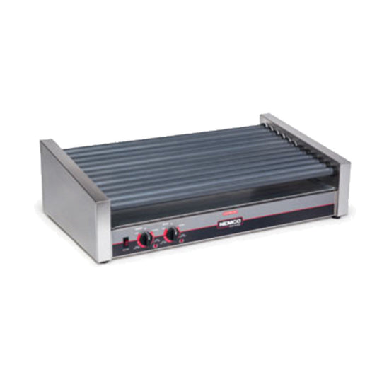 Nemco Roll-A-Grill Hot Dog Grill with Slanted Rollers - NE8050SXSLTRC