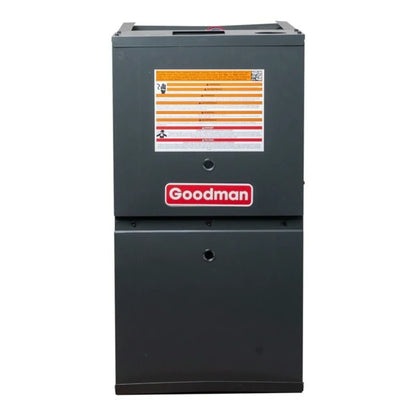 Goodman - 80,000 BTU 80% Gas Furnace - 21" Width - Upflow / Horizontal - Single Stage - 1 - GR9S800804CN15V - R32