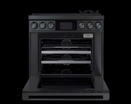 DACOR 36" Range, Graphite Stainless Steel, Liquid Propane - DOP36M86DPM-KT