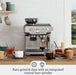 Breville Barista Express Espresso Machine, Brushed Stainless Steel - BES870XL