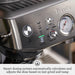 Breville Barista Express Impress Espresso Machine, Brushed Stainless Steel - BES876BSS