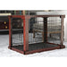 Merry Products & Garden Cage with Crate Cover, Mahogany - MPLC001