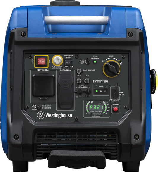 Westinghouse Inverter Generator 3700W/4500W 30 Amp Remote Start Gas New - IGEN4500