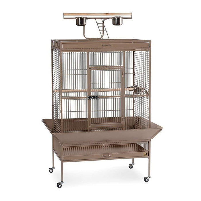 Prevue Pet Select Wrought Iron Play Top Parrot Cage - 3154BLK