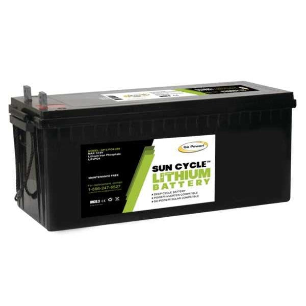 Go Power 250 Amp- Solar Battery 12V - G7582740