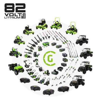 Greenworks 82V 22" Snow Blower w/ 5.0Ah Battery and Dual Port Charger - 2612502