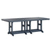 Berlin Gardens Garden Classic 44" x 96" Rectangular Table - Counter HeightBerlin Gardens Garden Classic 44" x 96" Rectangular Table - Counter Height