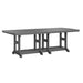 Berlin Gardens Garden Classic 44" x 96" Rectangular Table - Bar Height - GCOT4496BBK