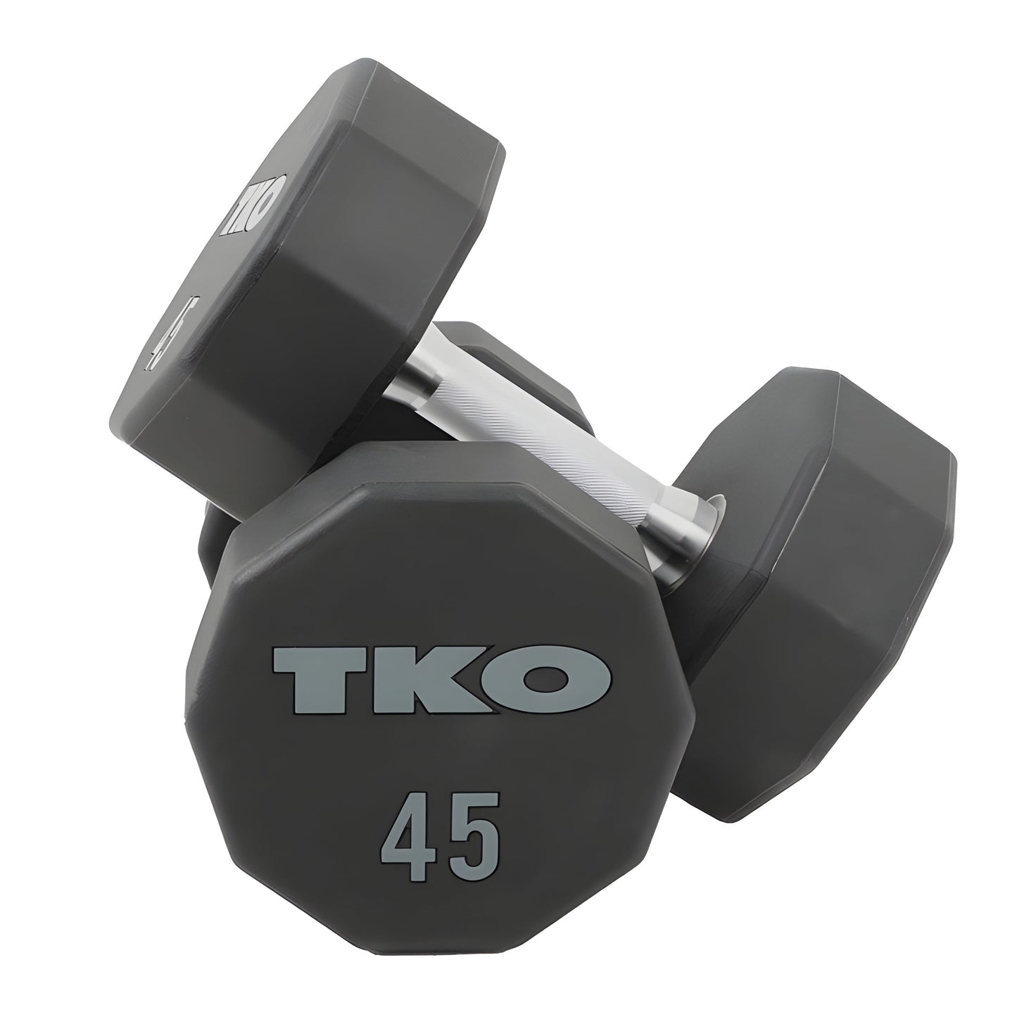 TKO 10 Sided Urethane Dumbbells Set - 829TR-5