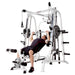 Marcy Pro Smith Cage Workout Machine Total Body Training Home Gym System, White - 84822