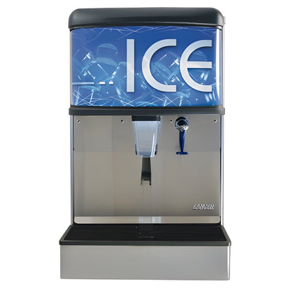 Lancer 85-4420H | 22" Wide 180 lbs Capacity Countertop Ice Cube Dispenser - 85-4420H