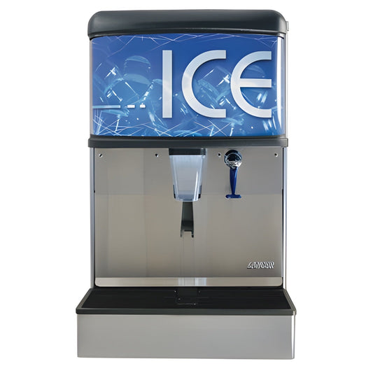 Lancer 85-4420H | 22" Wide 180 lbs Capacity Countertop Ice Cube Dispenser - 85-4420H
