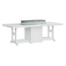 Berlin Gardens Garden Classic 44" x 96" Rectangular Fire Table - Counter Height- GCFT4496CBK