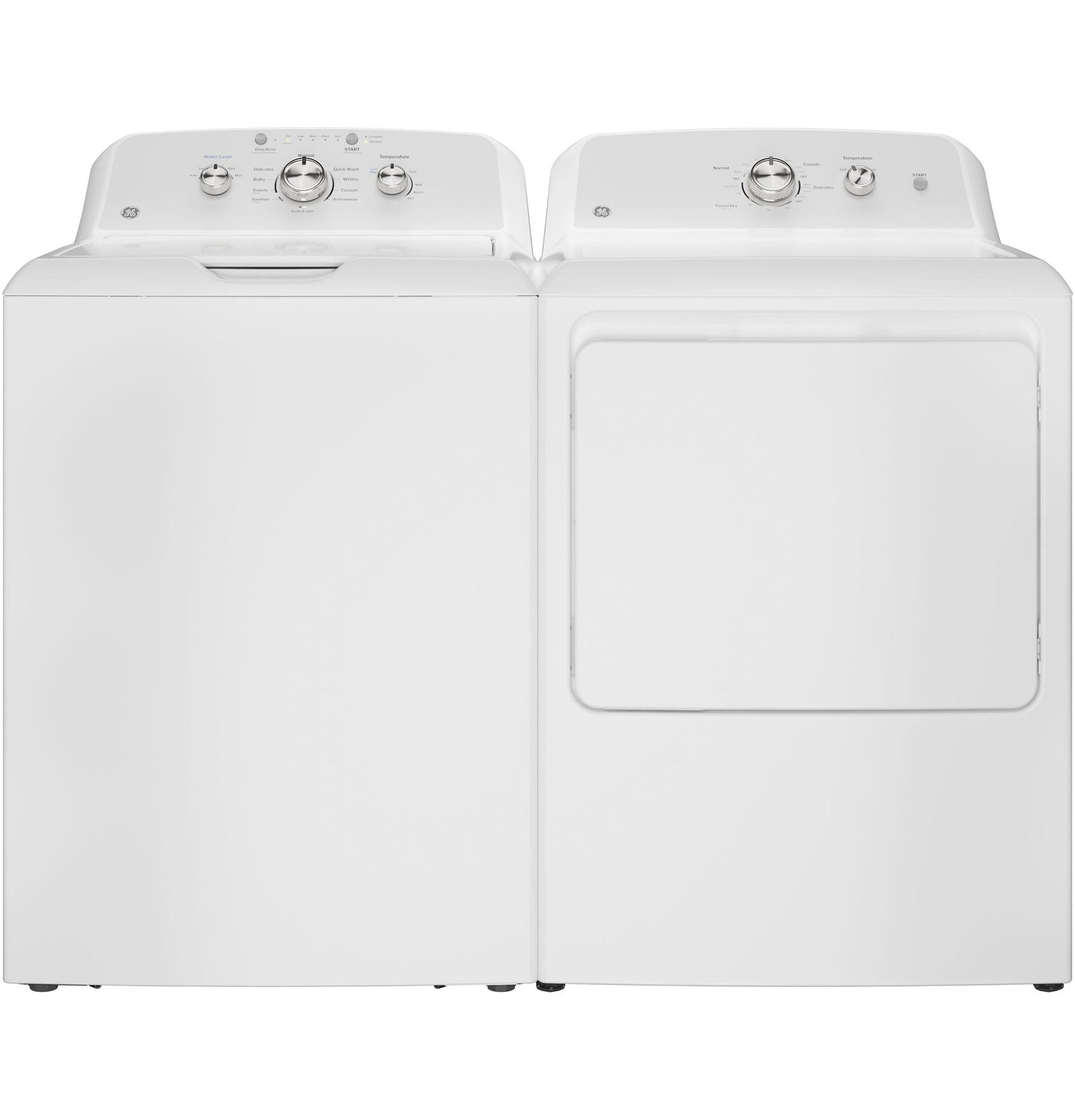 GE APPLIANCES GTW385ASWWS GE(R) 4.3 cu. ft. Capacity Washer with Stainless Steel&#x00A0;Basket,Cold&#x00A0;Plus and Water Level Control&#x200B; - GTW385ASWWS-KT