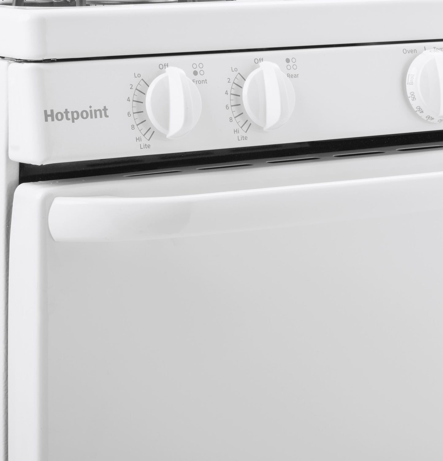 HOTPOINT 20" Electric Free-Standing Front-Control Electric Range - RAS200DMWW-KT