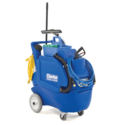 Clarke Tfc 400, Restroom Cleaning Machine, Touch Free, 20 Gallon, 400 Psi, 25' Solution Vacuum Hoses, Chemical Metering - CRK-56380773