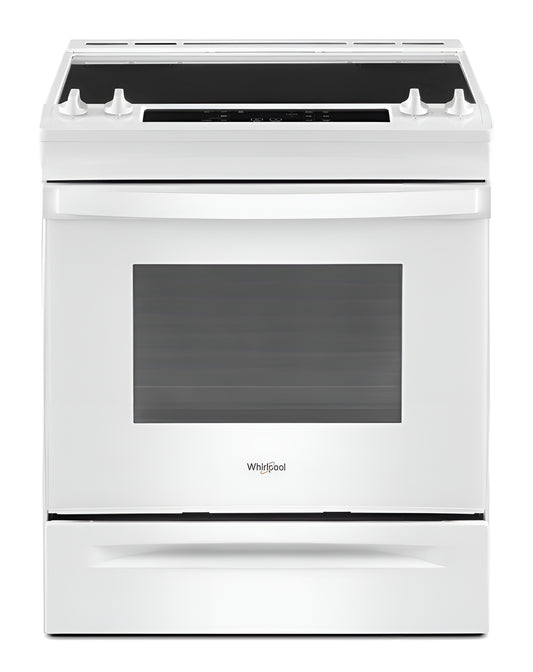 WHIRLPOOL WEE515S0LW 4.8 Cu. Ft. Whirlpool® Electric Range with Frozen Bake™ Technology - WEE515S0LW-KT