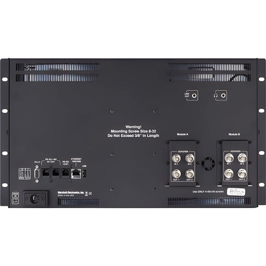 Marshall QVW-1708-3G Quad View 17 inch native resolution. 4K quad 3GSDI (IMD) - QVW17083G