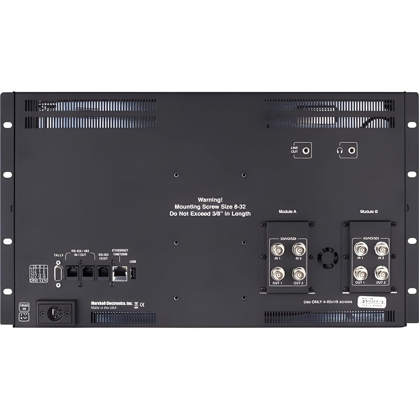 Marshall QVW-1708-3G-DT Desktop Quad View 17 inch native resolution. 4K quad 3GSDI (IMD) Monitor w/ desktop stand - QVW17083GDT