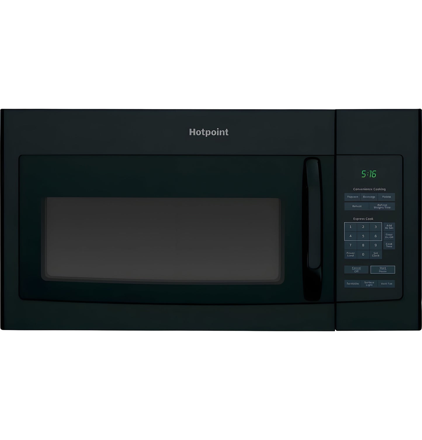 HOTPOINT 1.6 Cu. Ft. Over-the-Range Microwave Oven - RVM5160DHBB-KT