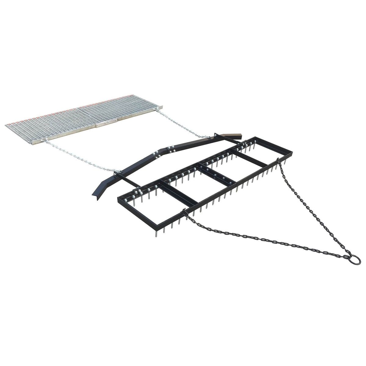 Yard Tuff 6' Spike Drag with Surface Leveling Bar and Drag Mat for ATV/UTVs - 88983