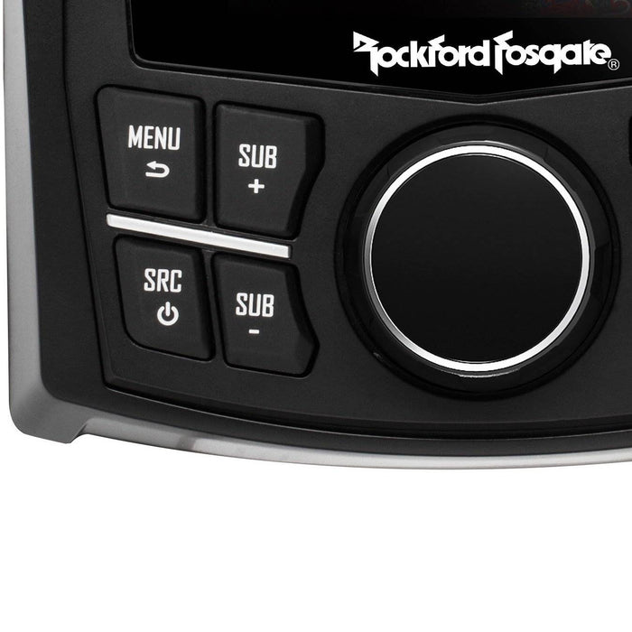 Rockford Fosgate PMX-1R Punch Marine Wired Remote Control 2.7 Inch 4 Pack - 194463