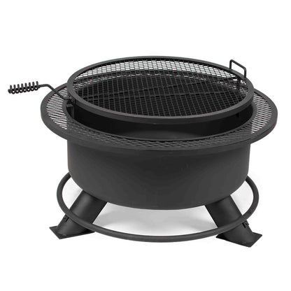 Ash & Ember 38" Fire Pit with Swivel Grate - 899521