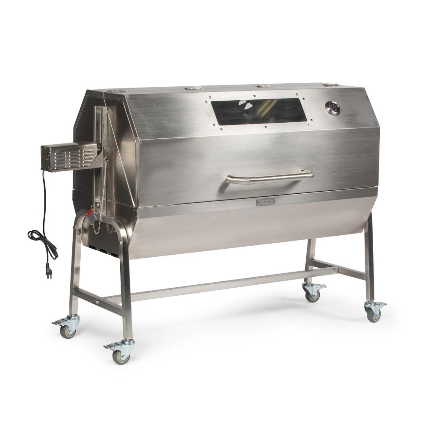 Ash & Ember 25 Watt Stainless Steel Rotisserie Grill with Hood - 899654
