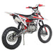 X-PRO Sail 125cc Dirt Bike with 4-Speed Manual Transmission, Kick Start, Big 17"/14" Tires! Zongshen Brand Engine - DB-H05-Green