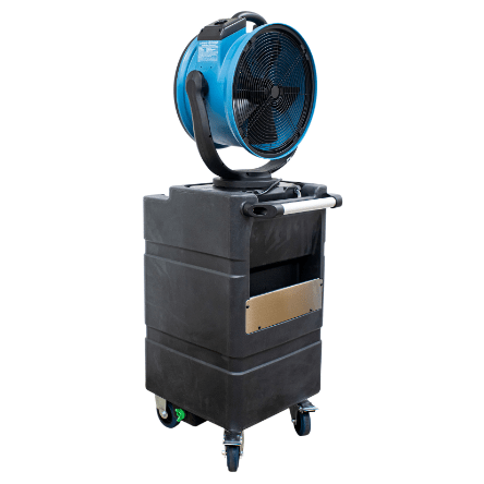 XPOWER FM-88WK2 Multi-purpose oscillating misting fan with Built-In water pump and WT-90 mobile water reservoir - XP-FM-88WK2