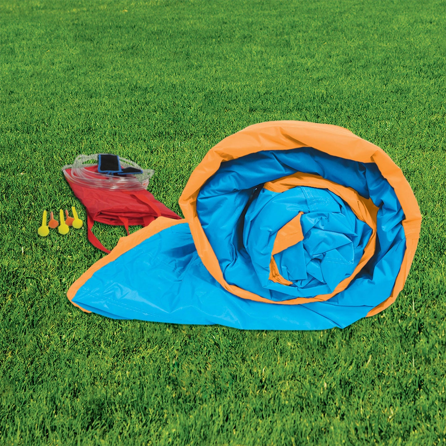 Banzai Splash 'N Blast Kids Backyard Inflatable Water Slide Park - 182401