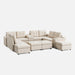 LINSY HOME RUBIK III 8 Seats With 4 Ottomans & 2 Consoles - US-LH-SPF-Sofa-S800-A-84102-0-00