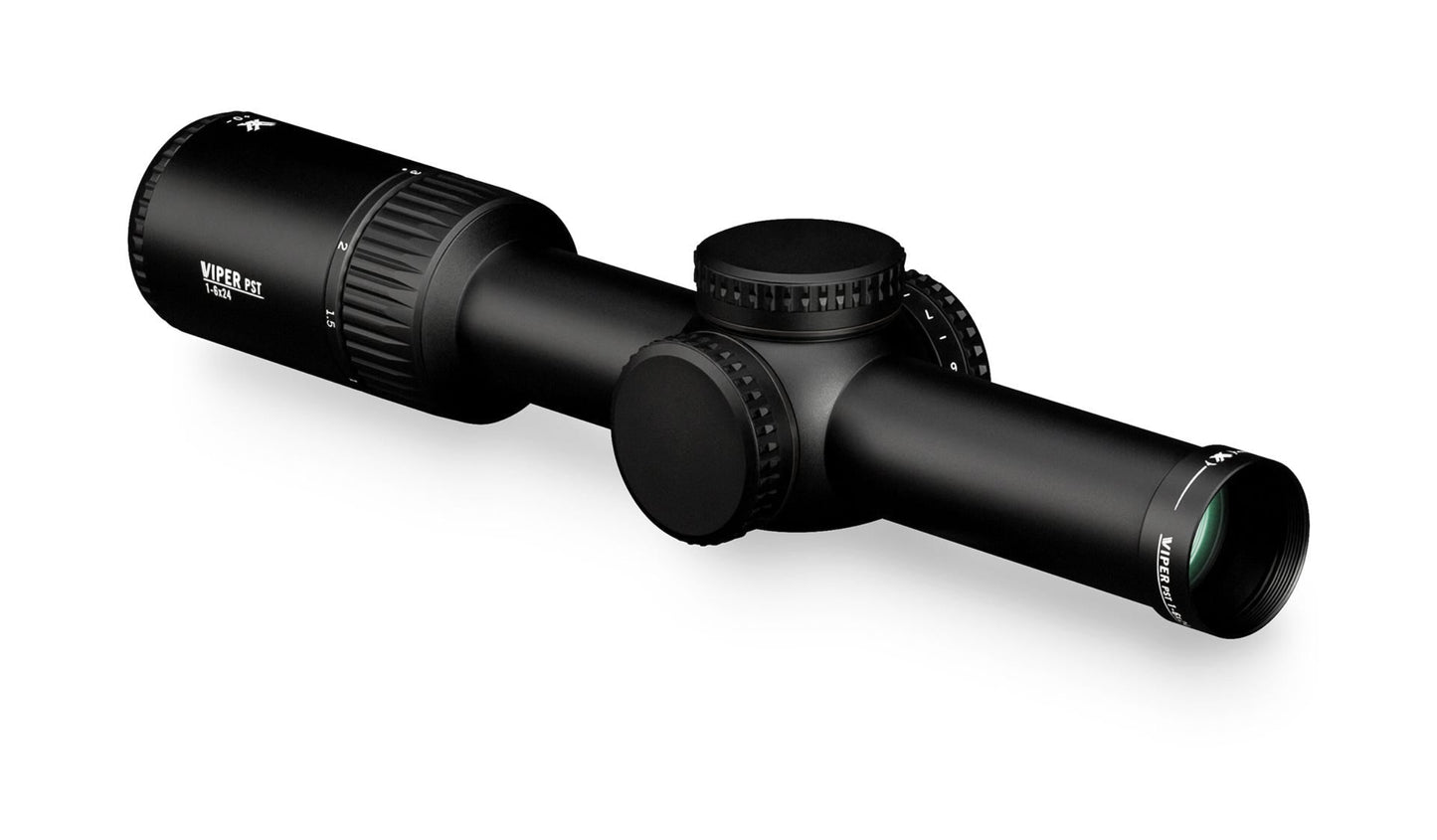 Vortex Optics Viper PST Gen II 1-6x24 SFP Riflescope VMR-2 MOA, 30mm Tube (PST-1605)