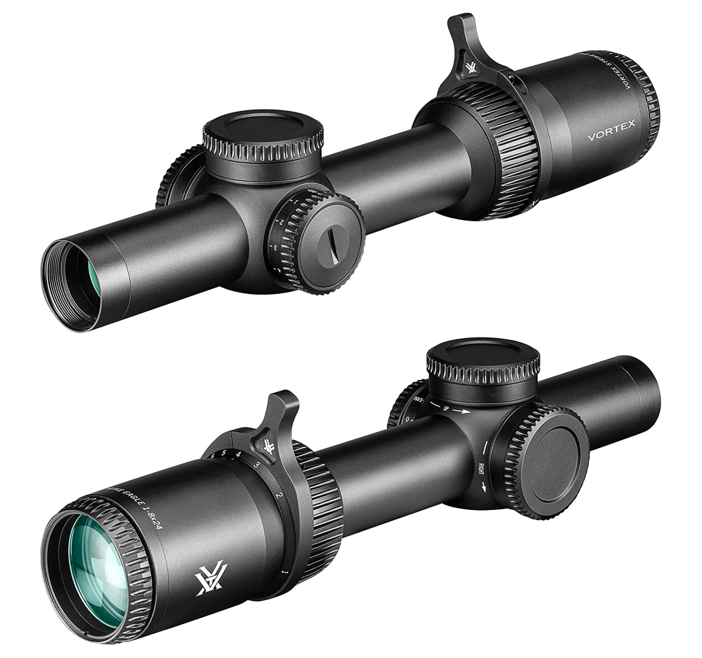 Vortex Optics Strike Eagle 1-8x24 EBR-8 MOA 30mm Riflescope - SE-1801