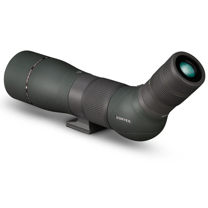 Vortex Optics Razor HD 22-48x65 (Angled) Spotting Scope with Free Hat and Wearable4U Bundle - RS-65A_Hat-CD_LCP