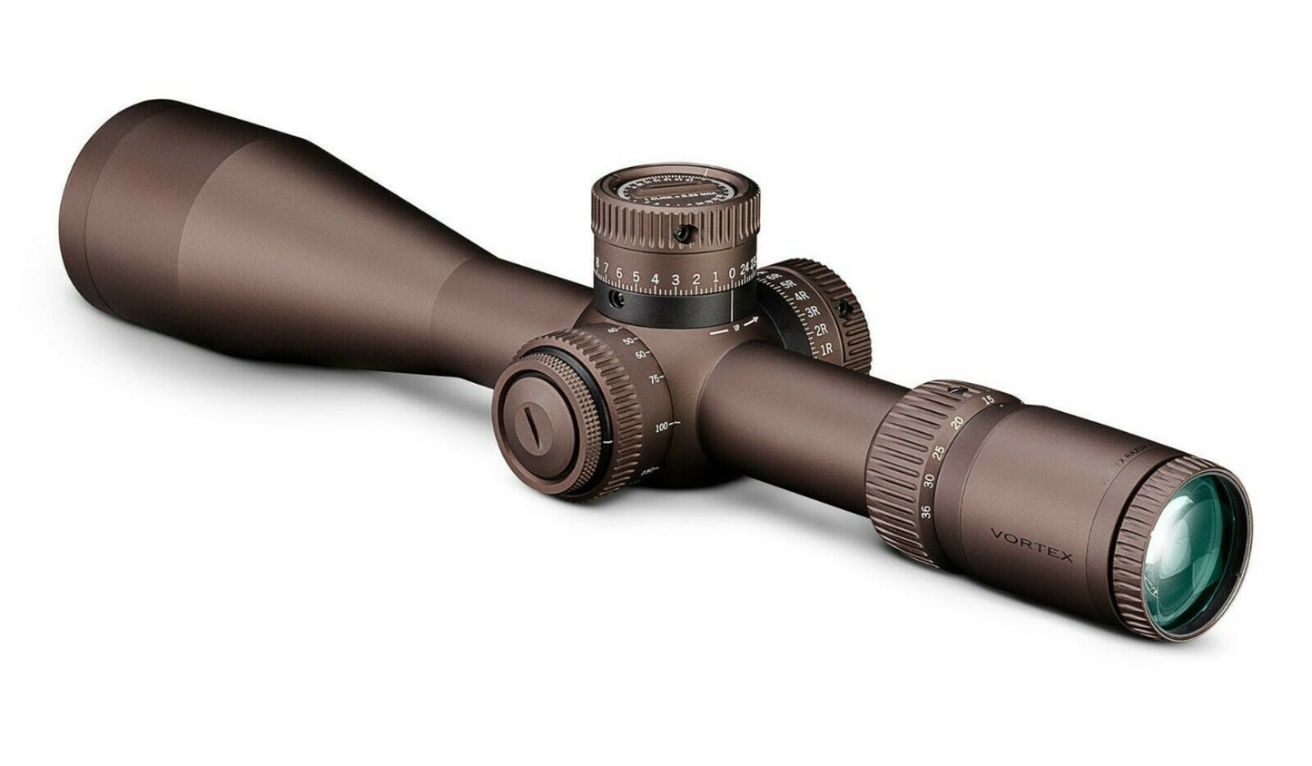 Vortex Optics Razor HD Gen III 6-36x56 FFP EBR-7D (MOA) Reticle 34 mm Tube Riflescope with with Wearable4U Bundle - RZR-63601_Hat-CD