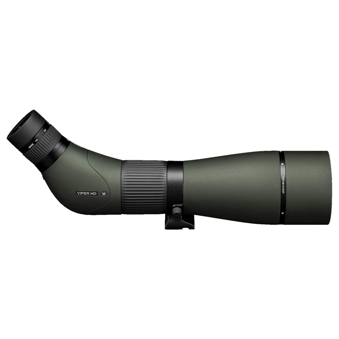 Vortex Optics Viper HD 20-60x85 Angled Spotting Scope V502 with Wearable4U Bundle - V502_Hat-CD_LCP