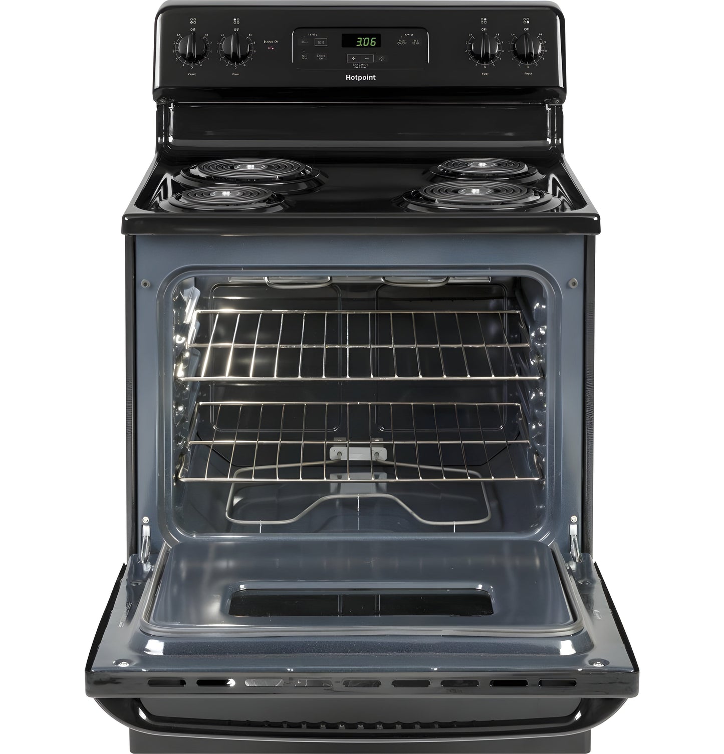 HOTPOINT 30" Free-Standing Standard Clean Electric Range - RBS360DMBB-KT