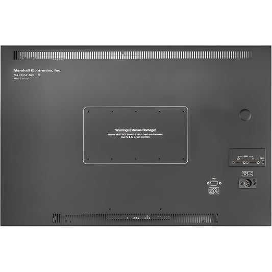 Marshall  V-LCD241MD 24" LCD Desk rack mount with HDMI Input  Waveform monitor and audio display -VLCD241MD