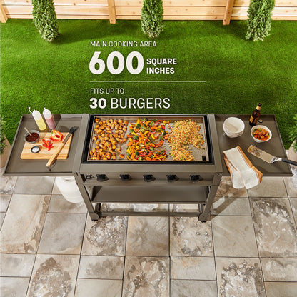 TYTUS Anaheim 5-Burner Griddle - TDT-571-0101