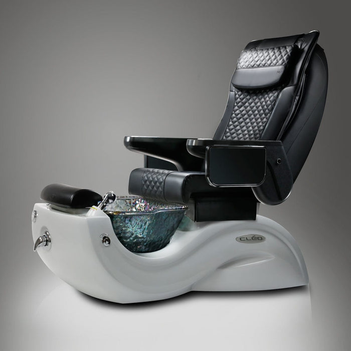 J&A CLEO-G5 PEDICURE SPA CHAIR - DSP-J&A-SPA-CLEO-G5-BLK-BNE-NKL