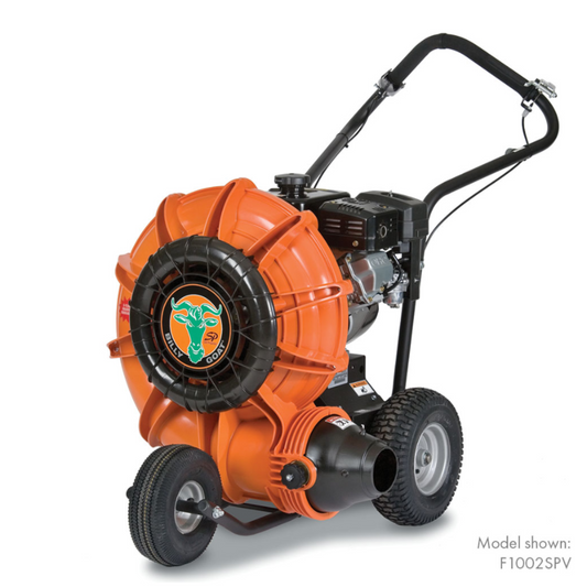 Billy Goat F1002V Force Wheeled Blower Walk Behind Vanguard 305cc - BIQW-F1002V