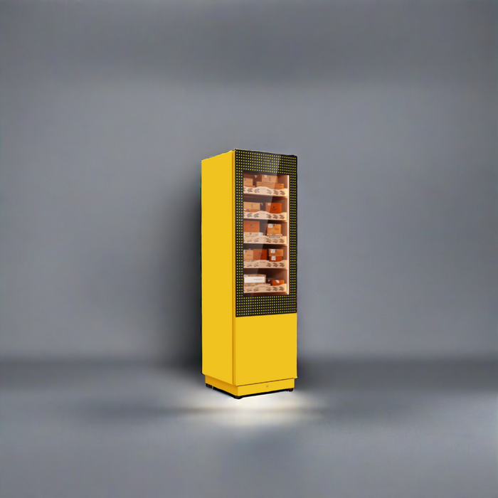 Raching Oak Yellow Cigar Electric Humidor Humidor - COH300A