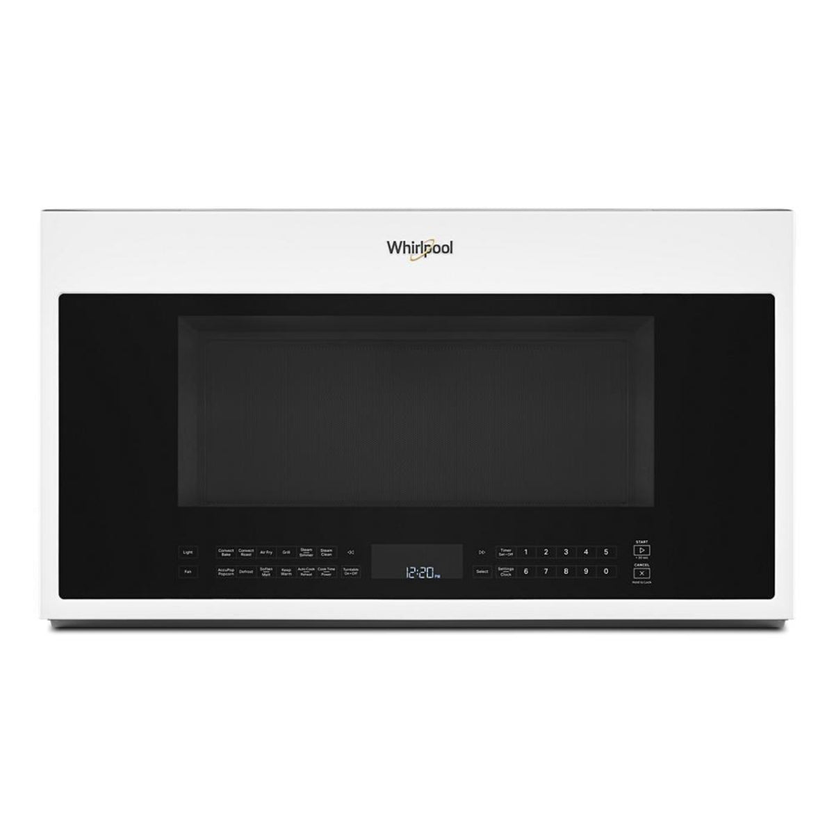 WHIRLPOOL WMH78519LW 1.9 Cu. Ft. Microwave with Air Fry Mode - WMH78519LW-KT