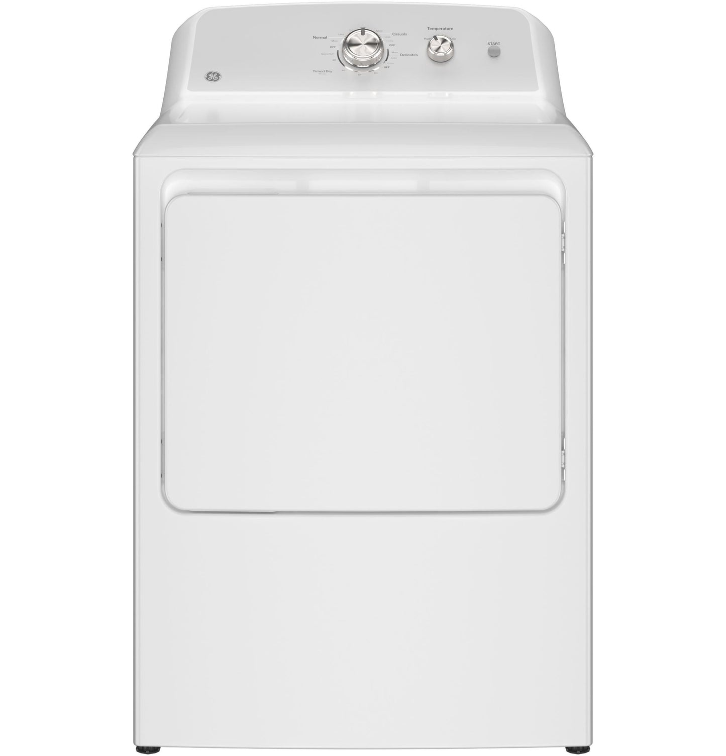 GE APPLIANCES GTD38EASWWS GE(R) 7.2 cu. ft. Capacity Electric Dryer with Up To 120 ft. Venting&#x200B; and Reversible Door&#x200B;