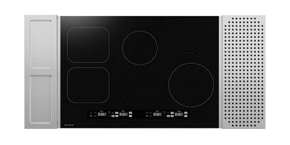 Sharp 30 in. Induction Cooktop with Side Accessories - SCH3043GB-KT