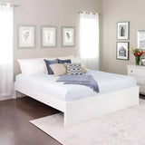 Prepac Select 4-Post Platform Bed - Multiple Options Available - BBSQ-1302-2K