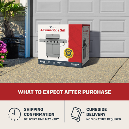 TYTUS Anaheim 4-Burner Gas Grill - TDT-011-GMOD