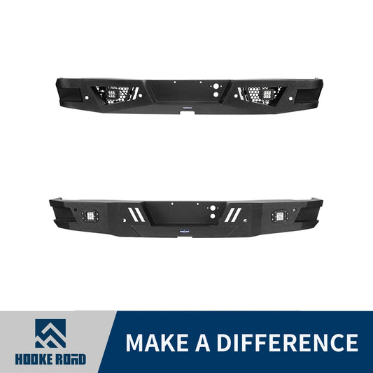Hooke Road Chevrolet Rear Bumpers HR(07-18 Chevy Silverado 1500) - HE.9024&Z01