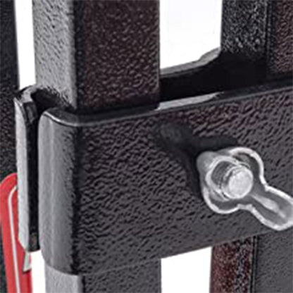 Lucky Dog Uptown Large Outdoor Covered Kennel Heavy Duty Dog Fence Pen (2 Pack) - 108451